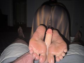 POV FootJob, ToeJob & JOI