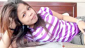 Small Tits Filipina Tries White Dick On