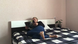 Cute Asian Chick Farts Candidly While Reading! Full Video!