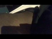 Nerdy Femboy Taking Wedgies + Dildo Outside!
