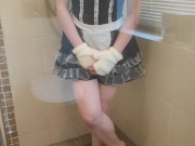 Twink Maid Wets His Panties