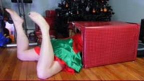 Christmas Elf EATEN by Present! Vore, Struggling, Stuck WMV 1080