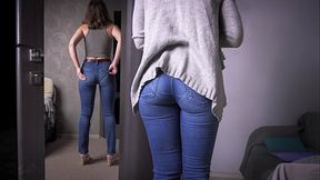 Hidden Struggles Managing Visible Panty Line VPL At Work 4K