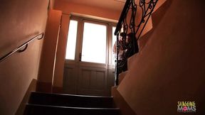 Czech brunette babe gets her ass drilled with a thick dick
