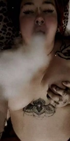 Smoking and and pussy ate