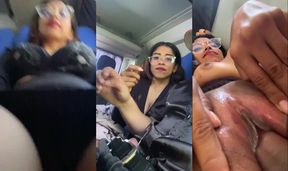 Glasses-Wearing Cutie Delivers Double Pleasure on the Bus!