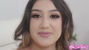 The Pint-sized Arab-cuban Girl Featuring Violet Gems with Brickzilla