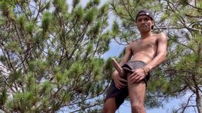 Exhibitionist Gets Naked in the Middle of the Mountain