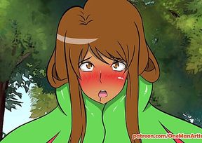 Cum-Drenched Hentai Plant Devours Its Prey