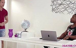 Colby Tucker and Max Adonis hardcore anal group sex with Zaddy