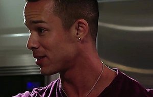 Colby Tucker and Max Adonis hardcore anal group sex with Zaddy