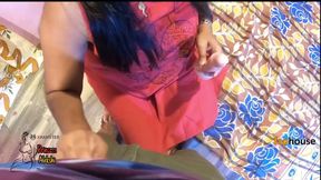 Indian Wife Double Penetrating with Cock and Dildo. How to Stretch Her Tight Pussy with DP Dildo and Dick(dp Fuck) Full Video