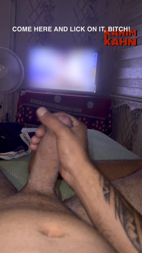 YOUNG HORNY ARAB MAKES A HUGE MESS