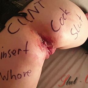 Whore Slut-Orgasma Celeste after sex