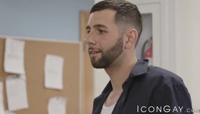 Janitor Argos Santini fucks doctor Colby Tucker in hospital