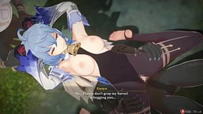 Genshin Impact characters get stuffed in 3D hentai gallery