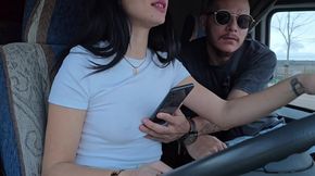 I picked up an UBER Client without a bra