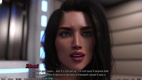 Stranded in Space - Planning on Fucking Hot Blue Haired MILF
