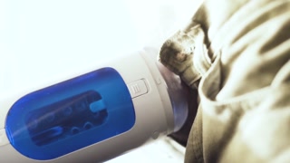Robot Sex Machine. Robotic Fleshlight. Male sex toy blowjob machine slow mo
