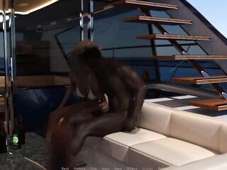 The Adventurous Pair:Spouse See His Wife Being Screwed By A Ebony Chap On A Yacht-S4E35