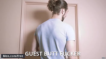 (Jacob Peterson, Roman Cage) - Guest Butt Fucker - Str8 to Gay - Trailer preview - Men.com