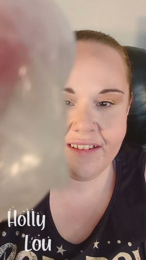 Wife shows Cuck what a real man can do with a Condom