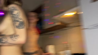 Together they fucked the girl of the best friend while he was not at home