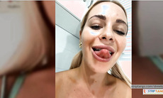 Slow circles she masturbates on cam! Good Time- Jerk off challenge complete her list!