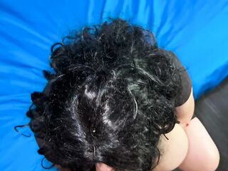 Breasty older stepmom with massive breasts and large butt sits on the daybed widens her legs shows breasts and twat to stepson who shoves dick in her throat for oral pleasure then bangs her constricted anal