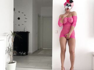 After a party excited angel play with vibrator but that babe wish greater quantity ,a real shlong to cum inside her