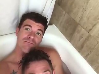 Brent Corrigan and JJ Knight In The Bathtub Together