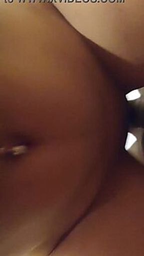 Hot babe gets fucked while chatting on phone