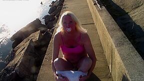 Spanking & Humiliation Outdoors With My Sissy Husband
