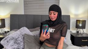 Naughty Muslim Girl Reveals Her New Sex Toy