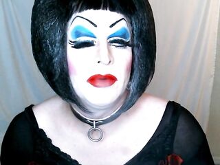 Sissy Bitch Smokin' on livecam to please studs