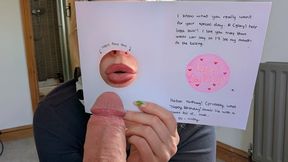 Homemade Gloryhole Card for Hubby's Birthday