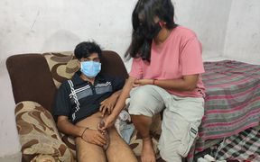 Desi Stepbrother Holds Stepsister's Mouth, They Have Sex Indian Bhabhi Hardcore Sex