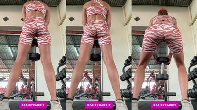 My tight redhead booty looks so inviting in these yoga pants