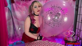 Becoming One With My Inflatagirl Balloon - Inflation and Deflation