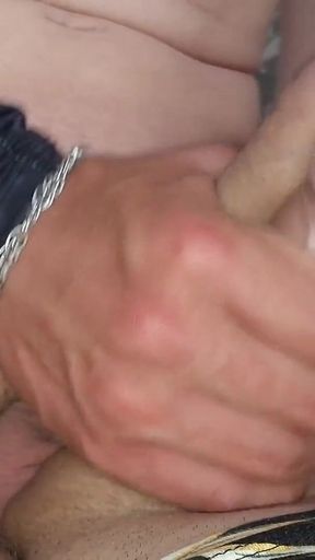 Two Cocks Were Glued Together by the Cum From a Powerful Orgasm, Spurting Hot Streams of Sticky Juice!