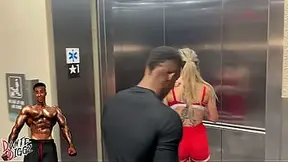 Blonde massive tit hotwife Morgan Ray gives a sloppy soaked sucking to her big