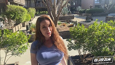 BJRAW Bianca Burke's oral workout