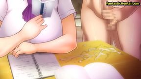 Homeless Man Meets Sexy Anime Girl for Intense Hentai Action
