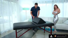 FANTASY MASSAGE - Stunning Babe Betty Foxxx Gets Her Ass Banged By Her Masseur