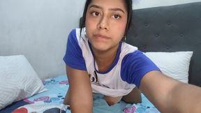 Provoking my stepdad to come fuck me