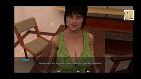Katie’s Office Seduction – Teen With Big Tits & Ass Sucks Big CockErotic Visual Novel Scene