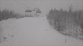 A Ski Day That Changes Quickly