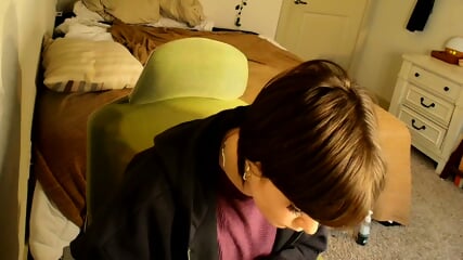 Teen slut's tight asshole gaped open after rough anal pounding