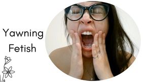 My big mouth open for you