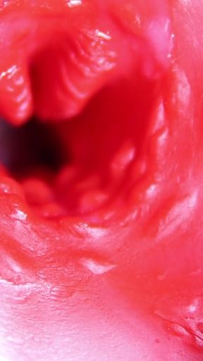 A big red cock inside a juicy hole can give sperm at any moment!   Clip 1